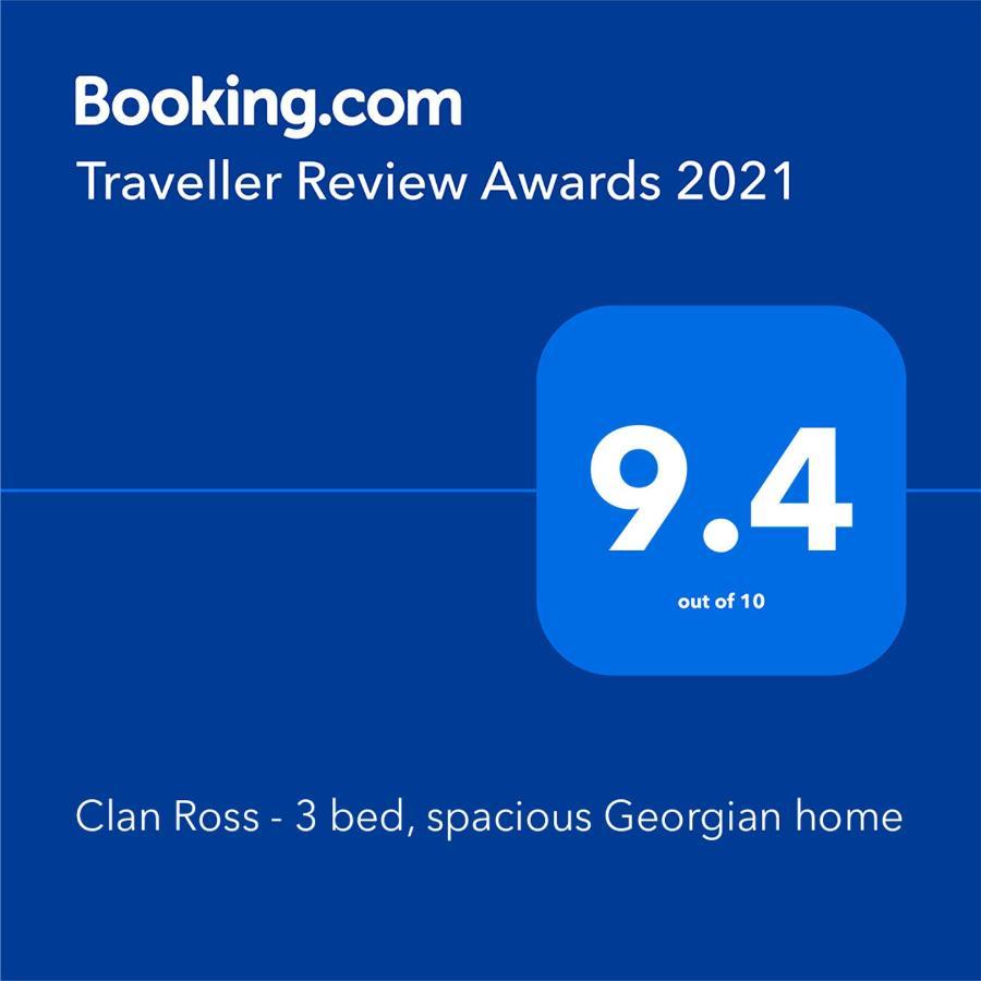 Clan Ross - 3 Bed, Spacious Georgian Home Stirling Kültér fotó
